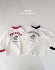 Little Foxx – Friends Bear Color Block Tee