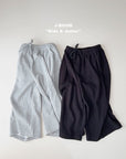 Little Foxx – Silky Ribbed Wide Pants