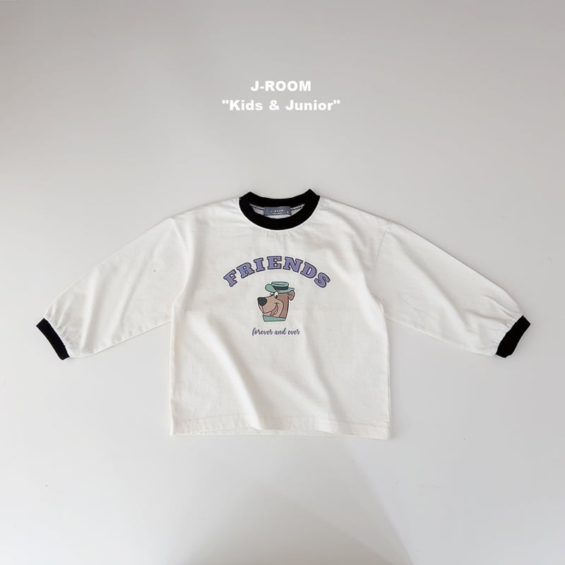 Little Foxx – Friends Bear Color Block Tee