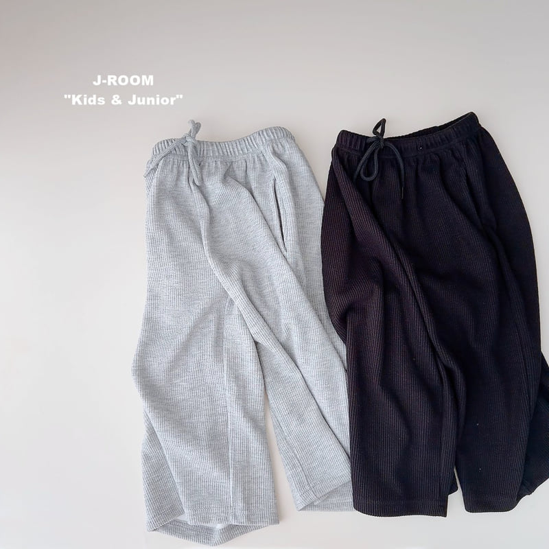 Little Foxx – Silky Ribbed Wide Pants