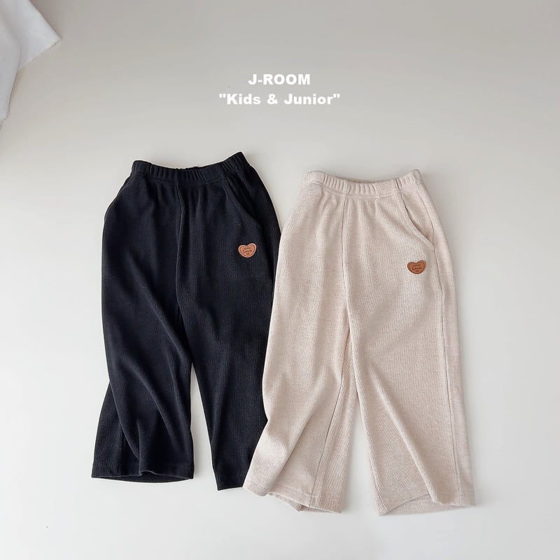 Little Foxx – Ring Ring Ribbed Wide Pants