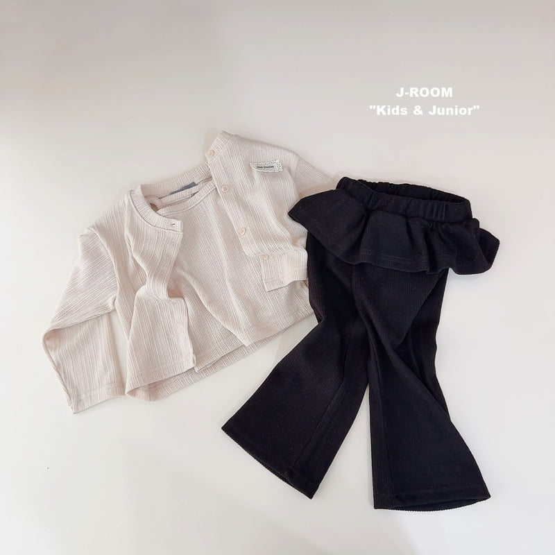 Little Foxx – Cats Frill Stretch Bootcut Pants