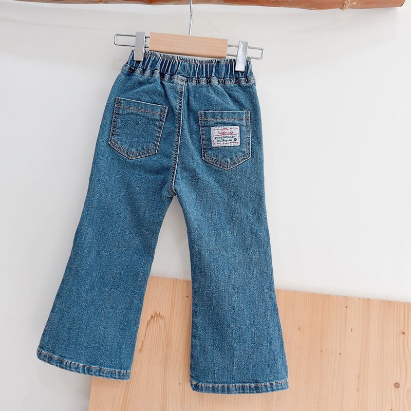 Little Foxx – Ribbon Label Stretch Bootcut Pants