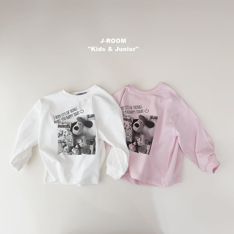 Little Foxx – Popcorn Black and White Printed Tee