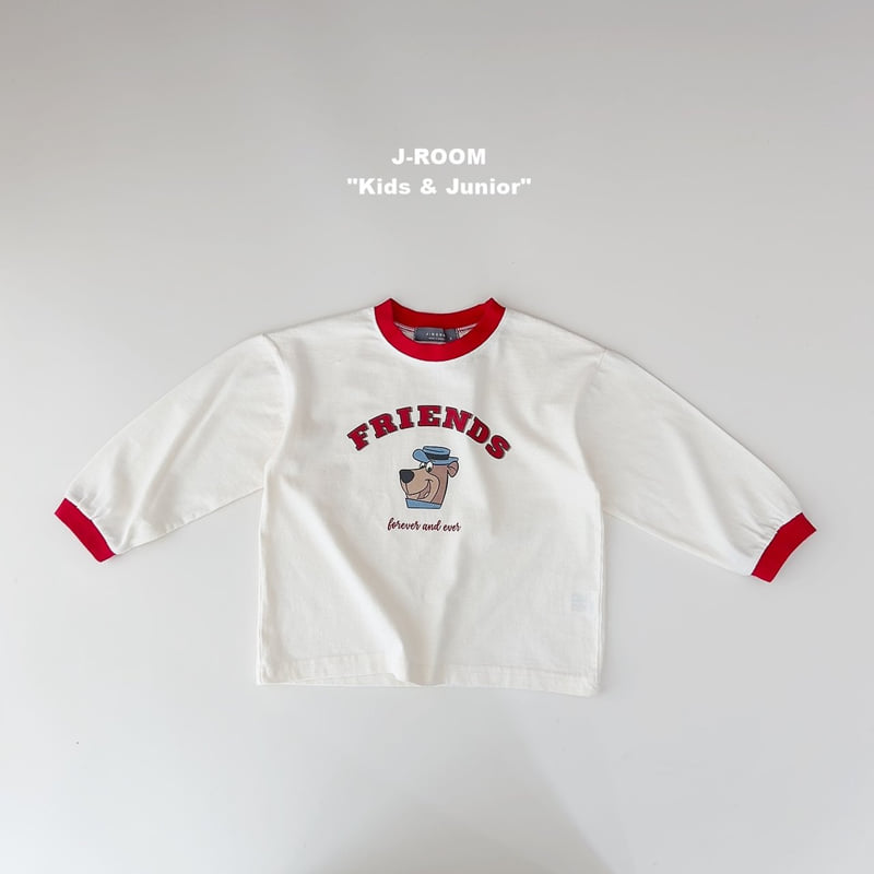 Little Foxx – Friends Bear Color Block Tee