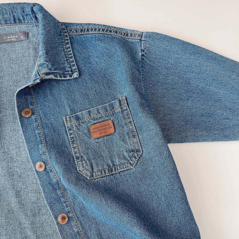 Little Foxx – Tin Label Denim Shirt