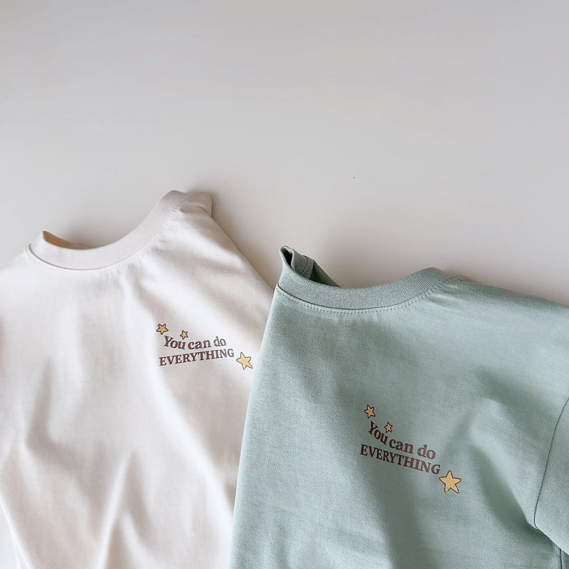 Little Foxx – Star Front and Back Printed Tee
