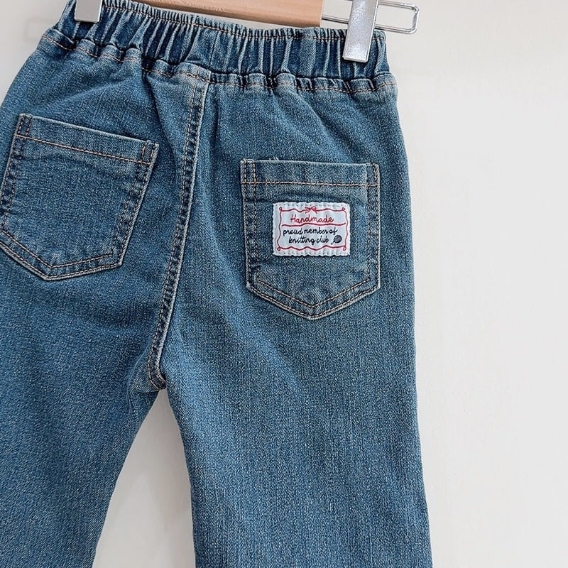 Little Foxx – Ribbon Label Stretch Bootcut Pants