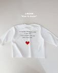 Little Foxx – More Love Front and Back Printed Tee