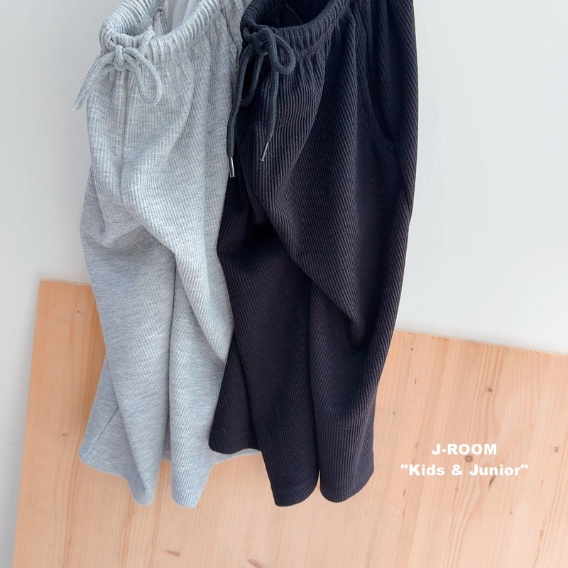 Little Foxx – Silky Ribbed Wide Pants