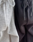 Little Foxx – Silky Ribbed Wide Pants