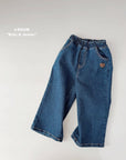 Little Foxx – Stretch Label Wide Denim Pants