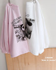 Little Foxx – Popcorn Black and White Printed Tee