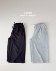 Little Foxx – Silky Ribbed Wide Pants
