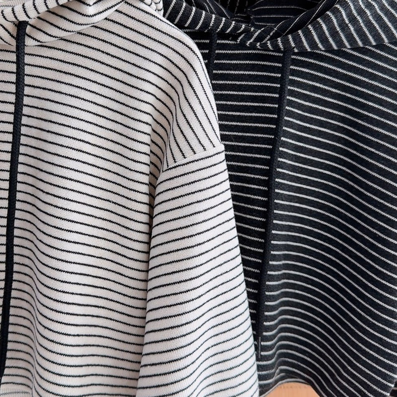 Little Foxx – Millet Striped Hoodie