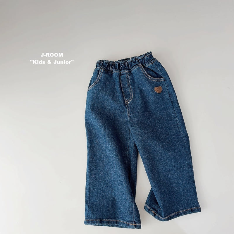 Little Foxx – Stretch Label Wide Denim Pants