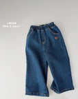 Little Foxx – Stretch Label Wide Denim Pants
