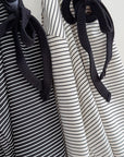 Little Foxx – Ribbon Strap Striped Tee