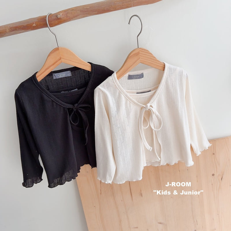 Little Foxx – Eyelet Cardigan Set