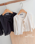 Little Foxx – Eyelet Cardigan Set