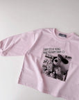 Little Foxx – Popcorn Black and White Printed Tee