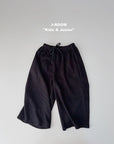 Little Foxx – Silky Ribbed Wide Pants