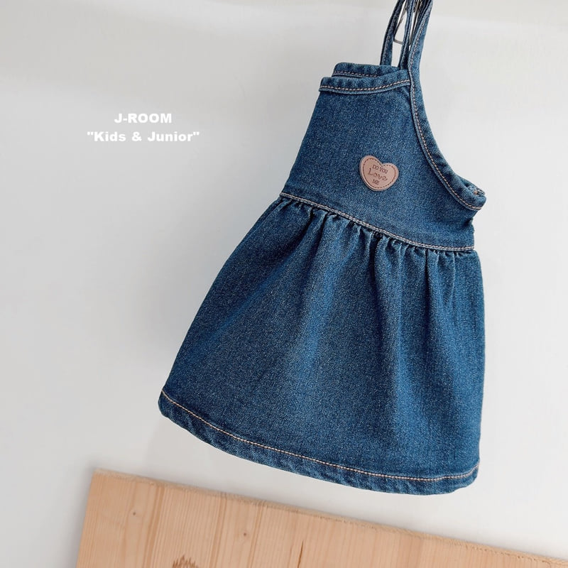 Little Foxx – Heart Denim Bustier