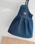 Little Foxx – Heart Denim Bustier