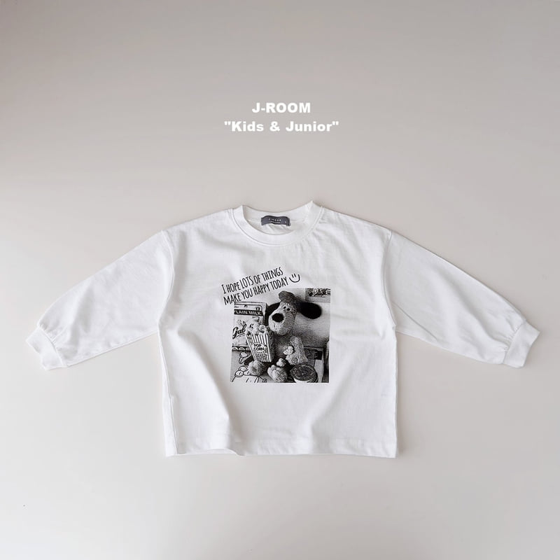 Little Foxx – Popcorn Black and White Printed Tee