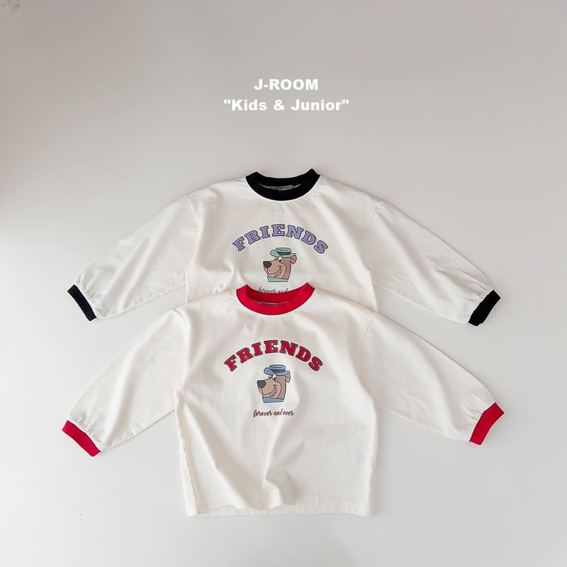 Little Foxx – Friends Bear Color Block Tee