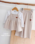 Little Foxx – Ring Ring Ribbed Wide Pants
