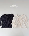 Little Foxx – Eyelet Cardigan Set