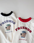 Little Foxx – Friends Bear Color Block Tee