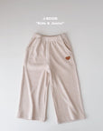 Little Foxx – Ring Ring Ribbed Wide Pants