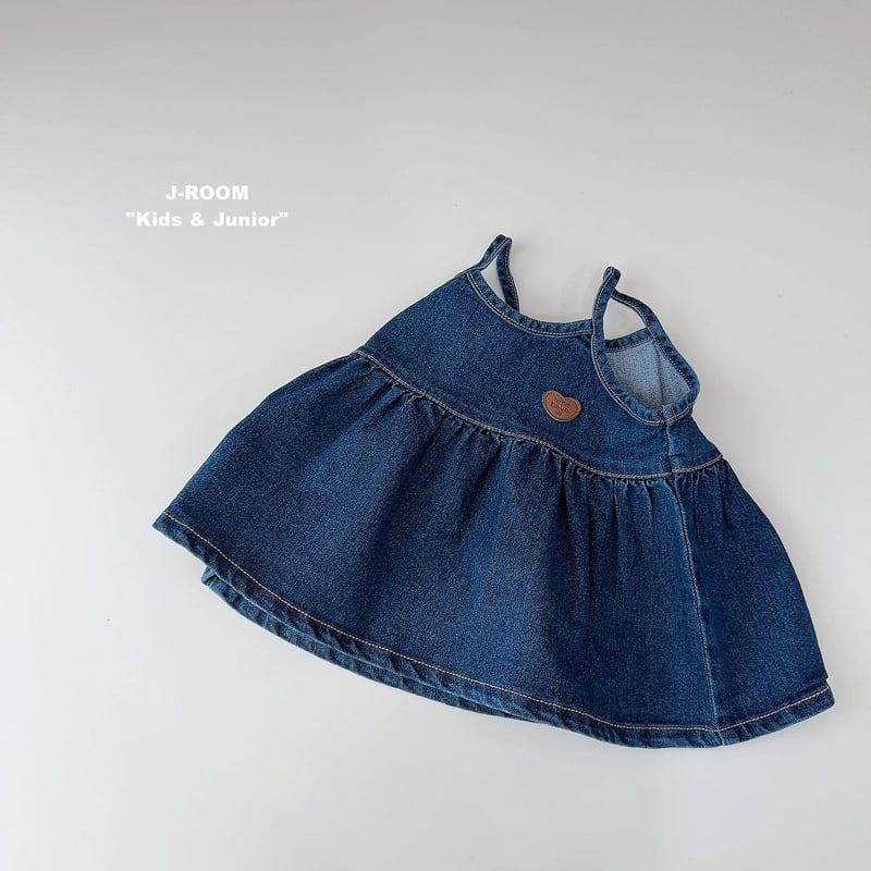 Little Foxx – Heart Denim Bustier