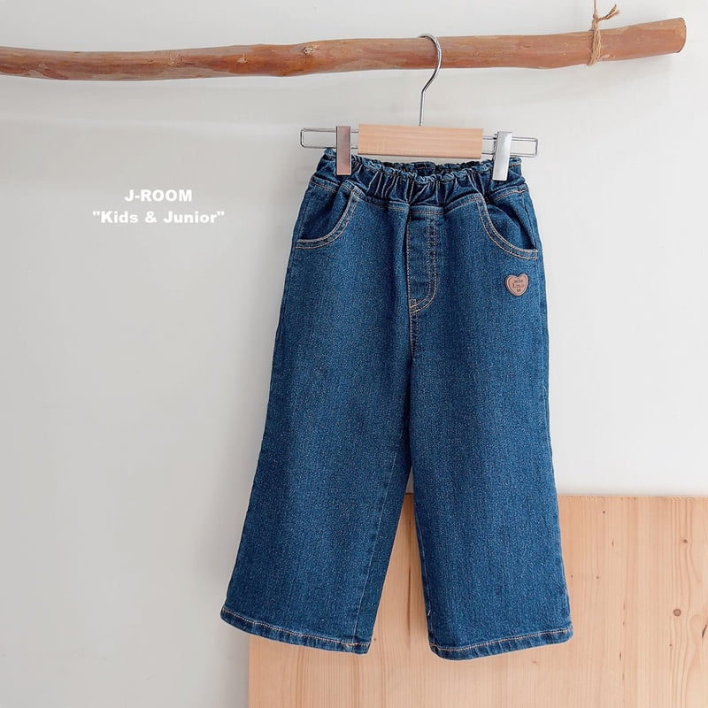 Little Foxx – Stretch Label Wide Denim Pants