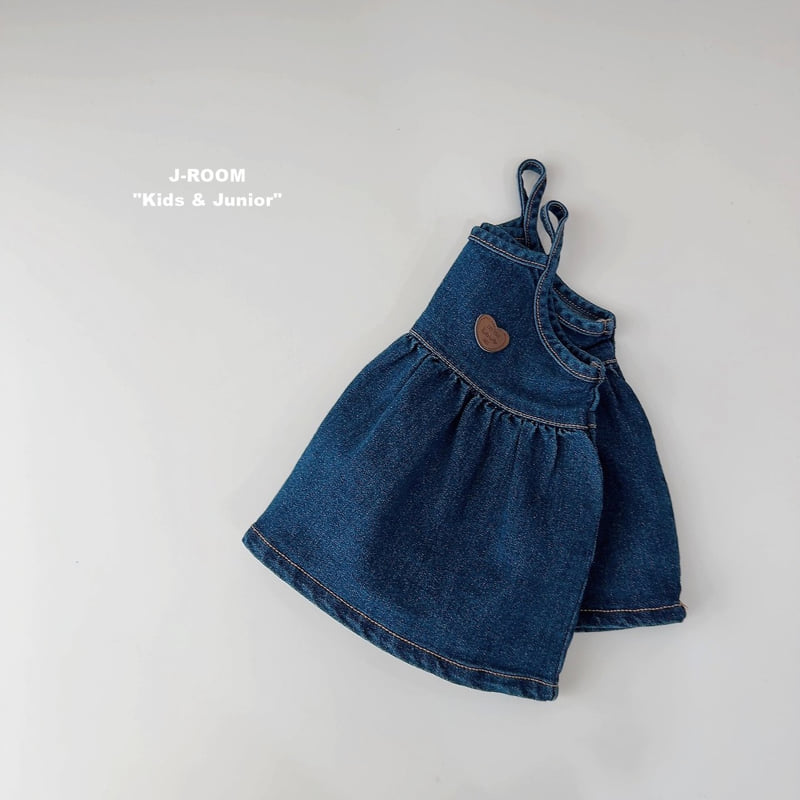 Little Foxx – Heart Denim Bustier