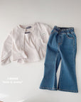 Little Foxx – Lace Label Cardigan Set