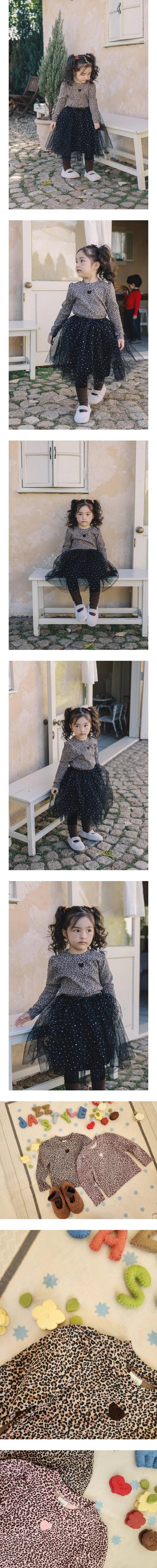 Little Foxx – Leopard Heart Blouse