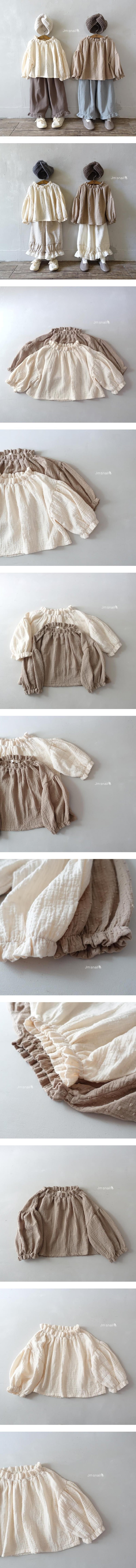 Little Foxx – Cozy Frill Banding Blouse