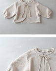 Little Foxx – L Ribbon Cardigan
