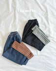 Little Foxx – Check Duri Denim Pants