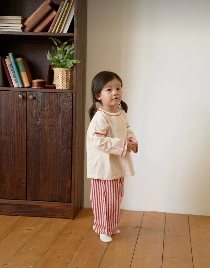 Little Foxx – Stripe Wide Pants