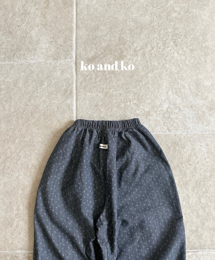 Little Foxx – Denim Flower Bloomer