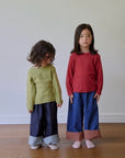 Little Foxx – Check Duri Denim Pants
