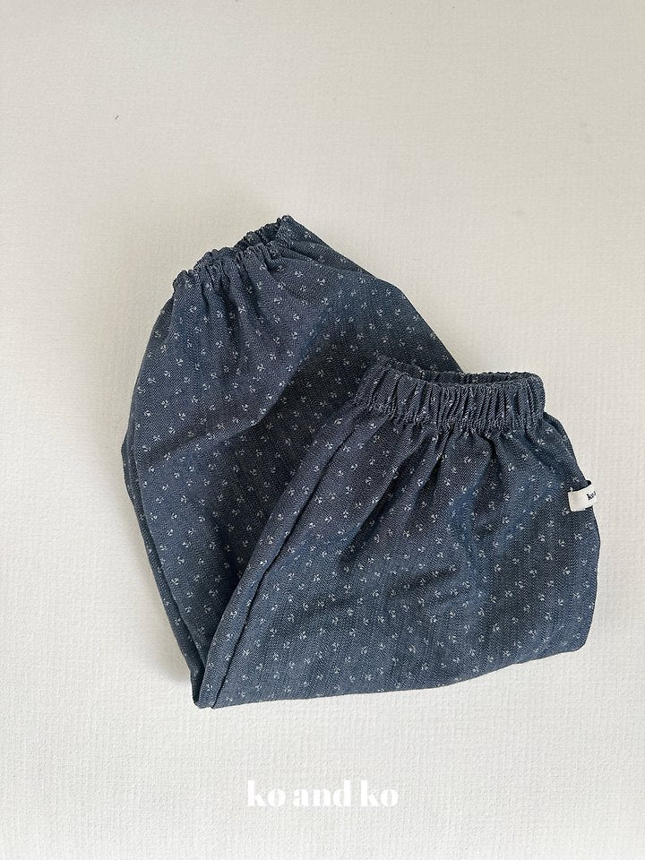 Little Foxx – Denim Flower Bloomer