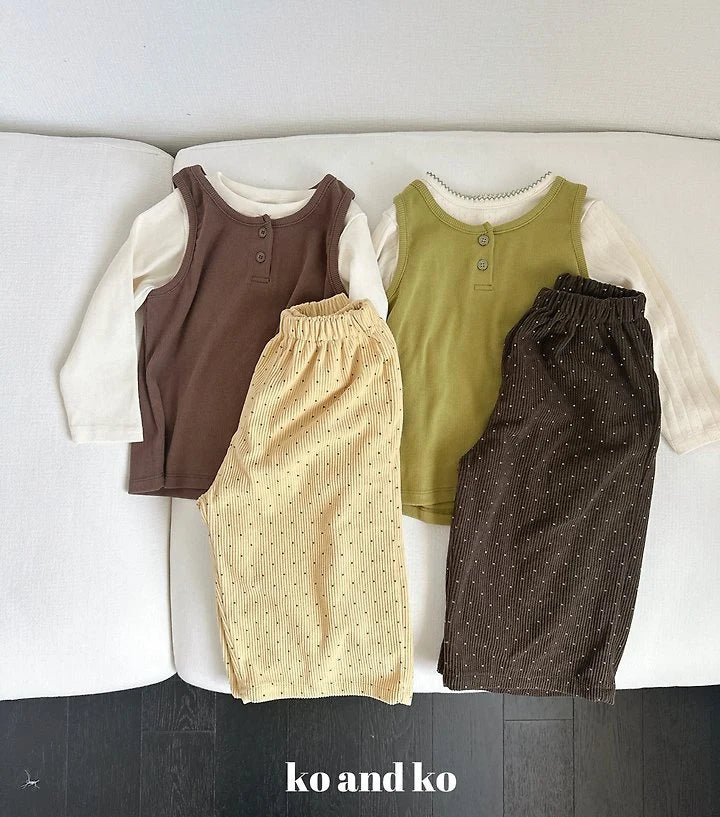 Little Foxx – Corduroy Round Pants