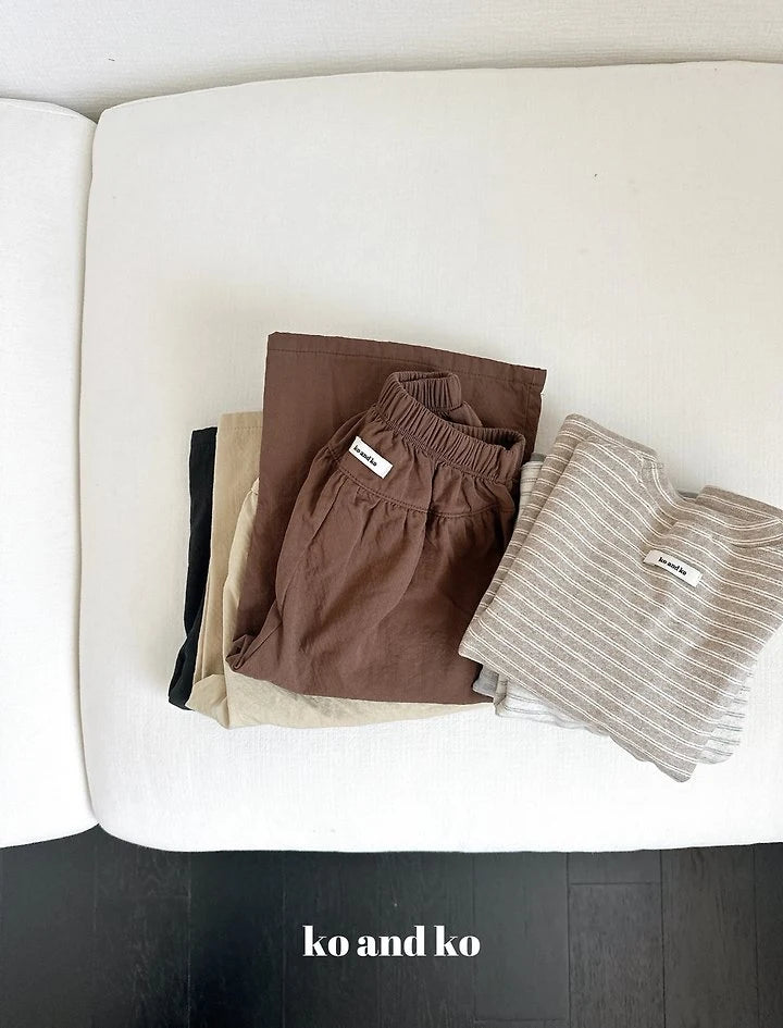 Little Foxx – Pintuck Wide Pants