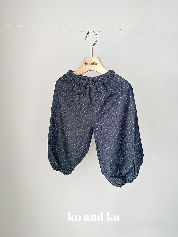 Little Foxx – Denim Flower Bloomer