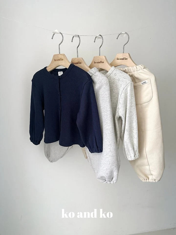 Little Foxx – Eyelet Cardigan